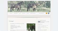 Desktop Screenshot of dressyrspranget.se